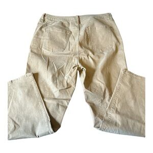 Style & Co. Women Straight Leg Carmel Brown Trousers Pants Size 16